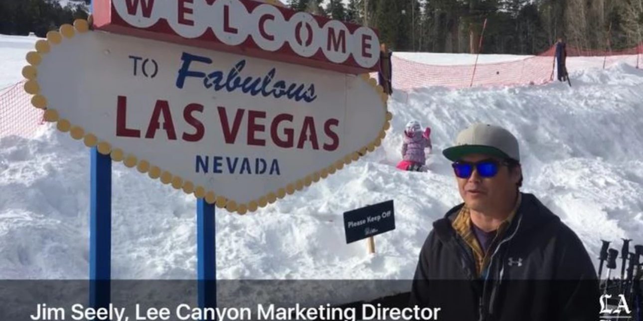 There’s another Las Vegas Strip, where skiers can get away from the glitz